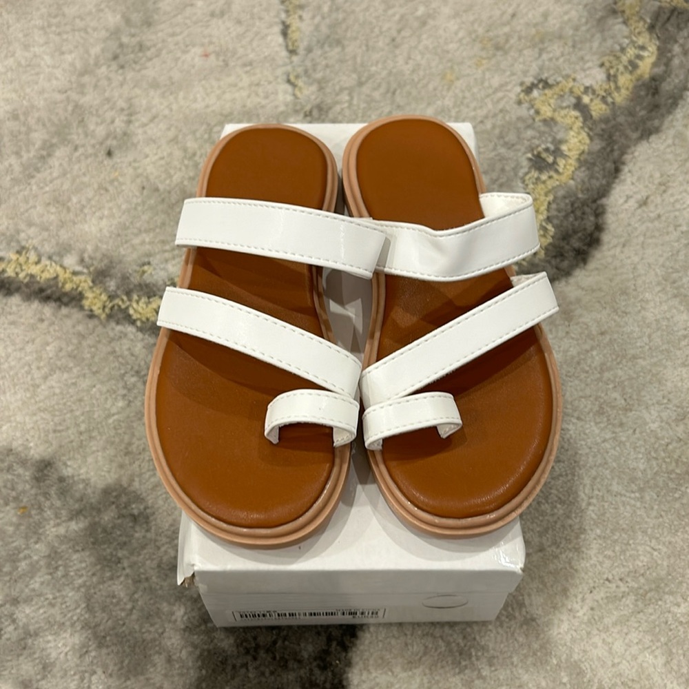 Girls' Woven Open Toe Simple Daily Fashion Slippers